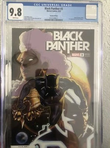 PANTERA NEGRA #3 Taurina Clarke Variante 1:25 Primera Aparición Tosin Oduye CGC 9.8 - Imagen 1 de 1
