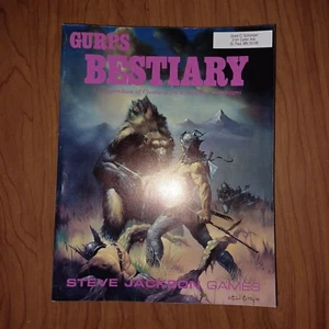 Steve Jackson Games: GURPS Fantasy 1E Sourcebook - BESTIARY - Picture 1 of 1