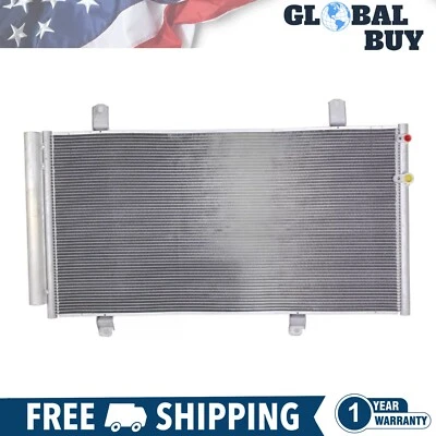 Nuevo condensador de aire acondicionado, núcleo de aluminio, texturizado para Toyota Avalon TO3030203 2005-2016 Foto 1 de 4
