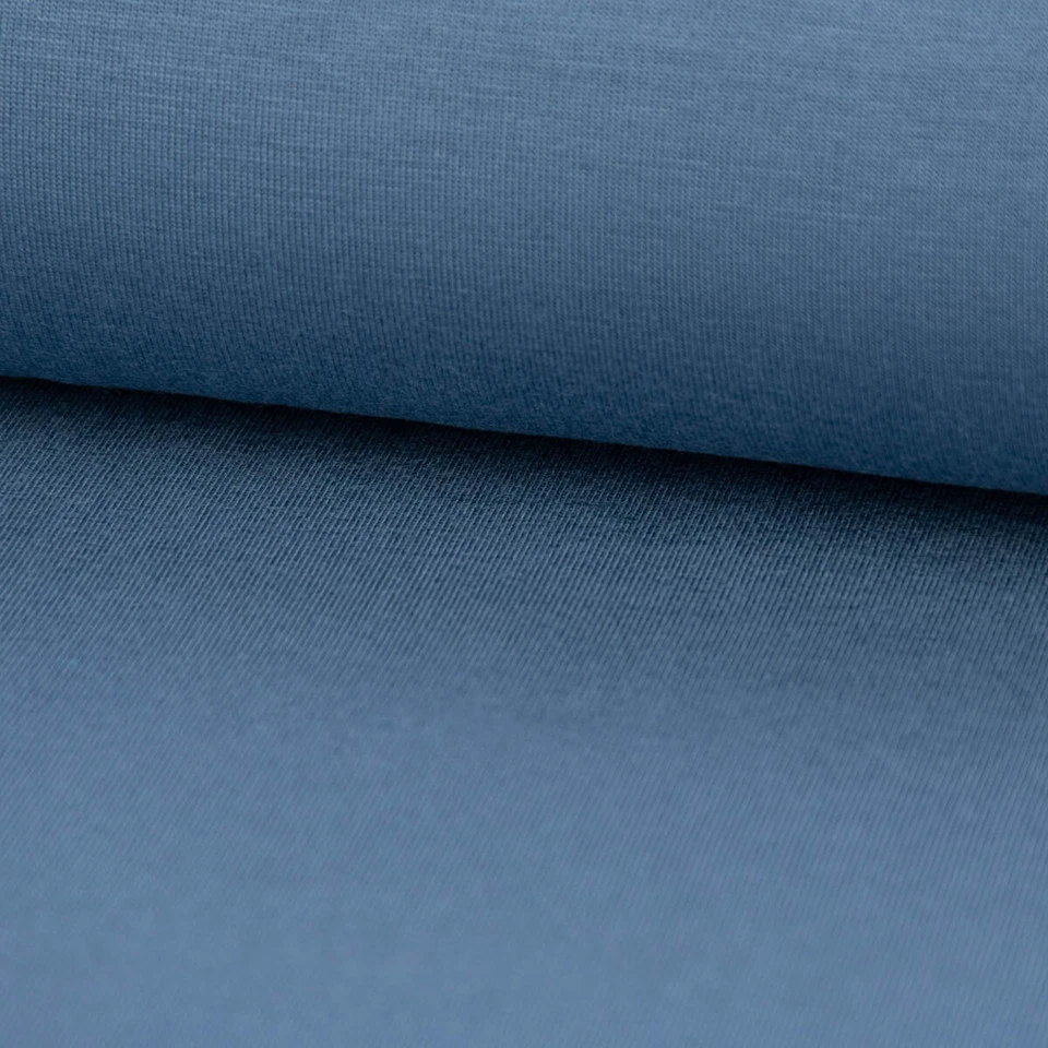 Bekleidungsstoff Tencel Modal Jersey einfarbig jeansblau 1,45m Breite - Bild 1 von 4