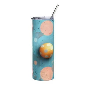 Polka Dot Balls Stainless steel tumbler - Picture 1 of 4
