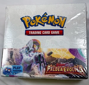 Pokemon Escarlata y Violeta Paldea Evolved Booster Box SELLADO #BB12 - Imagen 1 de 7