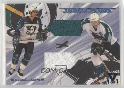 2001-02 ITG Be A Player Update Vault Sapphire 1/1 Teemu Selanne #TP-04 HOF 1p3 - Image 1 of 3