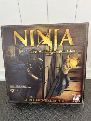Ninja Legend Of The Scorpion Clan Board Game Complete By AEG Strategy Game - Image 1 of 4