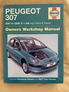 Haynes Owners Workshop Manual Peugeot 307 2001-2008 Petrol Diesel Maintenance - Picture 1 of 1