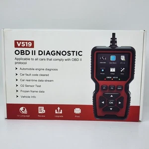 OBD II Diagnostic Car Code Reader V519 - Picture 1 of 10