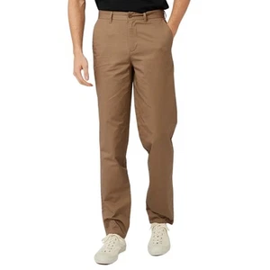 Fred Perry Classic Trouser Shaded Stone Brown Pants Mens - Imagen 1 de 5