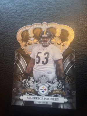 Panini Crown Royale 2010 - Maurkice Pouncey #169 (RC) Pittsburgh Steelers novato Foto 1 de 2