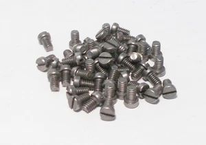 50 x Meccano Slotted Cheese Head Bolts - steel (part 37b) ***NEW*** - Picture 1 of 1