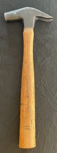 Vintage Fulton Farrier Hammer 12 Oz | 10-3/4" Solid Wood Handle | FREE S&H - Picture 1 of 13