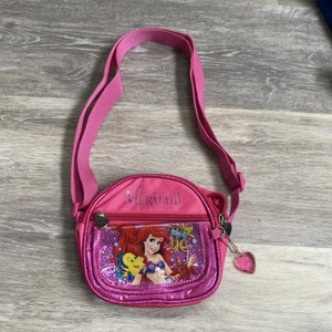Disney Princesses Ariel Shoulder bag Pink Vintage 1990’s RARE jewel - Picture 1 of 14