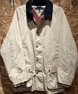 Tommy Hilfiger Chaqueta Abrigo Pana Cremallera Completa Botón Caqui Beige L Hombres - Imagen 1 de 10