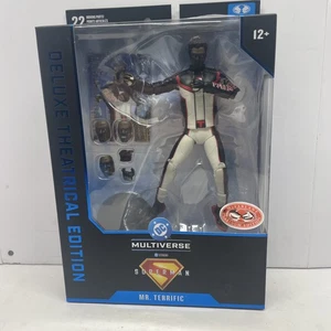 Superman DC Mr Terrific Red Platinum Deluxe Theatrical edition Superman Movie - Picture 1 of 6