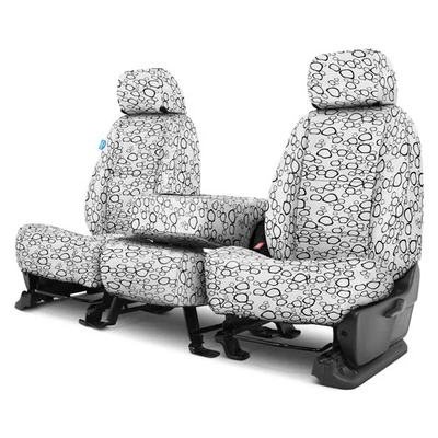 For Ford F-250 Super Duty 02-04 Seat Cover Designer Printed Neosupreme 1st Row - Image 1 of 4