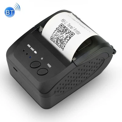 Portable 58mm Thermal Bluetooth Receipt Printer, Support Charging Treasure Charg - Image 1 of 4