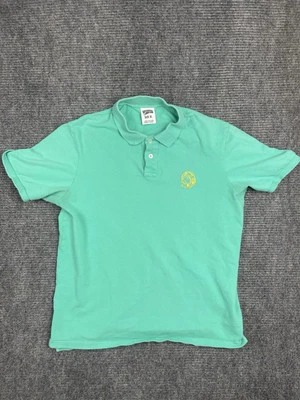 Billionaire Boys Club Polo BBC Hombres XL Turquesa Piqué Azul Verde Ropa de Calle Foto 1 de 4