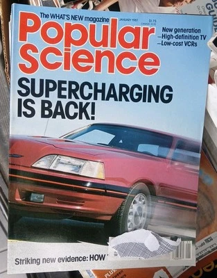 1987 Popular Science Lot Complete Year Jan-Dec  All 12 Issues - Image 1 of 4