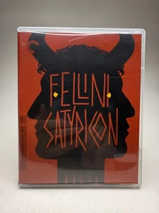 Fellini Satyricon Blu-ray The Criterion Collection 1969 Italian w/ Booklet Essay - Imagen 1 de 8