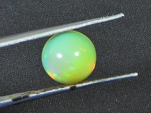 8X8 MM Natural Ethiopian Welo Fire Opal Round Healing Crytsal Loose Gemstone d35 - Picture 1 of 9