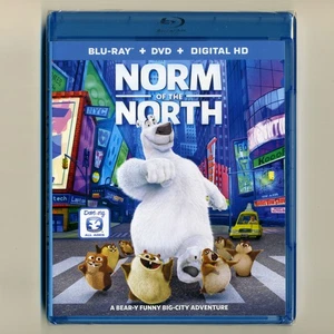 Norm of the North 2016 PG animated family movie, new Blu-ray + DVD polar bear - Picture 1 of 2