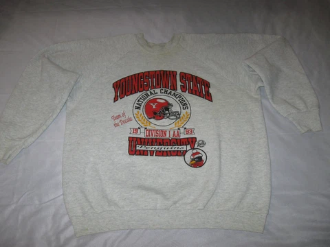 1993 YSU Youngstown State Penguins National Champion Vintage Sweatshirt Men's XL Cover
