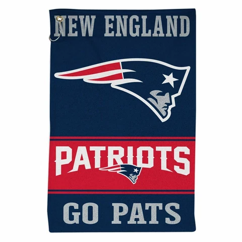 Brand New NFL  New England Patriots 16 X 25 Tailgate Golf & Work Out Sport Towel Cover