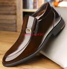 Mens Formal Business High Top Ankle Boots Oxford  Dress Casual Work Shoes