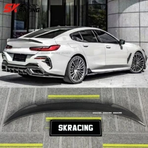 Carbon Fiber Rear Trunk Lid Spoiler Wing For BMW 8 Series M850i 840i G14 G15 G16 - Foto 1 di 22
