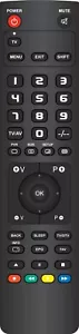 Control remoto para reproductor de DVD Samsung modelo: DVD-V6800 - Imagen 1 de 5