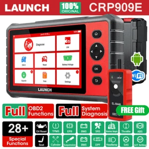 LAUNCH X431 CRP909E Car Full System Diagnostic Tool OBD2 Scanner Key Coding TPMS - Picture 1 of 10