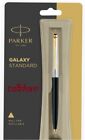 Parker Galaxy GT Długopis BP Niebieski Quink Ink Czarny Korpus Nowy Jotter Klasyczny Wektor
