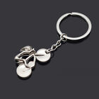 Pedal Bicycle Metal Keychain Cycling Lovers Travel Memorial Key Ring Gift