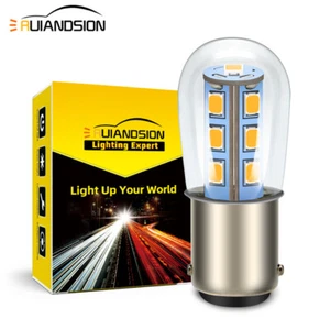 BA15D LED Indicatore della Lampadina 1142 Lampada Del Freno 6V Bianco Caldo - Imagen 1 de 9