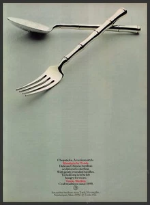 Towle Silverware stampa anni '70 pubblicità 1977 modello mandarino - Foto 1 di 1