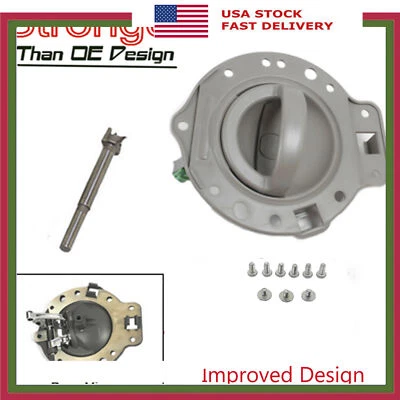 For 2006-2010 JEEP COMMANDER INSIDE DOOR HANDLE REAR LEFT GRAY CR2823G3NS - image 1 of 4