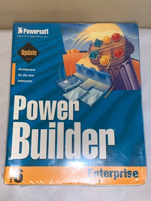 POWERSOFT POWER BUILDER ENTERPRISE WINDOWS VERSION 6 BRAND NEW - Image 1 of 4