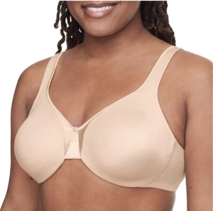 Warners Size 40DDD Signature Support Satin Bra Underwired Butterscotch #35002A - Picture 1 of 10