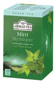 Ahmad Green Tea MINT MYSTIQUE 20 Tea Bags Gourmet Tea - Picture 1 of 1