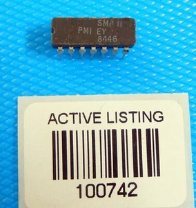 1-PMI SMP11EY IC Chip 14 pin **DIFFICILE DA TROVARE** - Foto 1 di 1