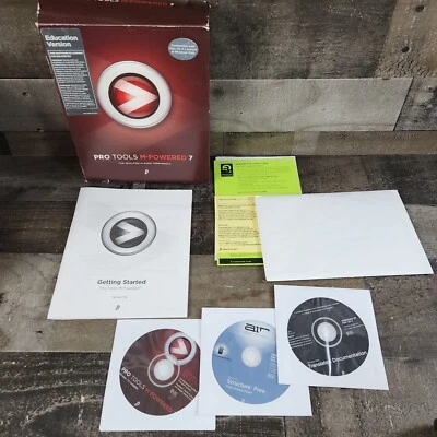 Digidesign Avid Pro Tools M-Powered 7 2007 Audio Recording Software MAC WIN - Image 1 of 4