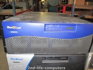 Blue Coat ProxySG 8100 Security Appliance SG8100-B-CS 080-03196 EMPTY - Afbeelding 1 van 3