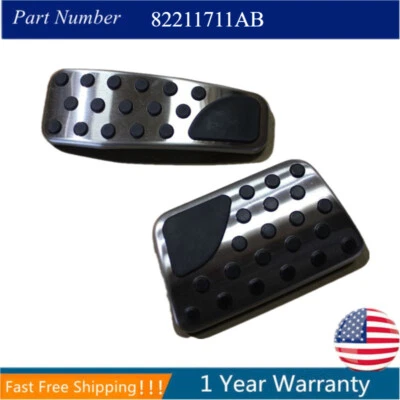 Gas Brake Pedal Pad Protective Cover for 2008-09 Charger Chrysler 300 82211711AB Foto 1 de 4