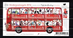 Nederland NVPH 3473 Blok Kinderzegels 2016 Fiep Westendorp Postfris - Afbeelding 1 van 1