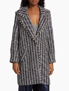 Ramy Brook Valeria Sz S-M Metallic Tweed Jacket NWOT💖/ See details💖 - Picture 1 of 16