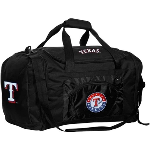 Northwest MLB "Roadblock" Sports Duffel Bag 20" Texas Rangers Houston Astros Cover