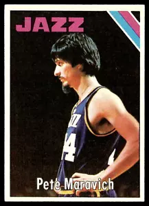 Pete Maravich | 1975-76 Topps #75 | quasi nuovo o migliore - Foto 1 di 2