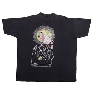 Seltenes Vintage Nightmare Before Christmas Single Stitch Oversized Shirt Disney *LESEN* - Bild 1 von 23