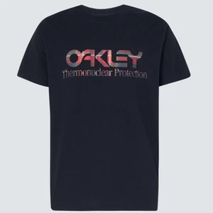 Camiseta con logotipo de Oakley Tartan negra L para hombre nueva con etiquetas surf nieve ropa de calle patín NUEVA - Imagen 1 de 5