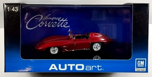 Chevrolet Corvette Stingray 1959 Red AUTOart 51002 1/43 Red Rot Rosso - Picture 1 of 1