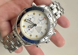 OMEGA Seamaster Chronometer White Dial - Picture 1 of 7